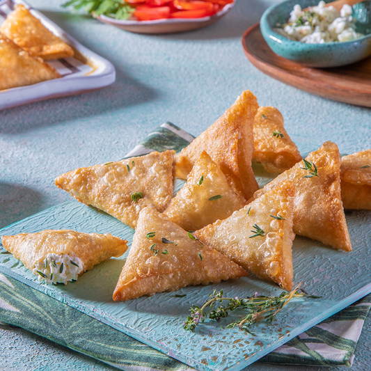 Sambousak Cheese with Mint- سمبوسك جبنة بالنعاع